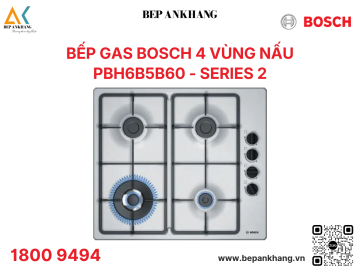 BẾP GAS 4 VÙNG NẤU - 60CM HMH.PBH6B5B60